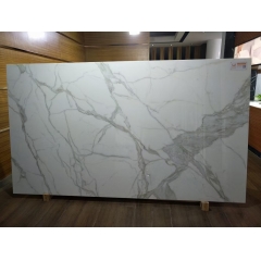 Calacatta white Nano White glass
